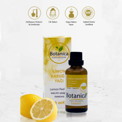 Limon Yağı - Citrus Limonum - ( Cilt Parlatma- Enerji Artırma ) Uçucu Aromatik Difüzör Yağı 50 ml