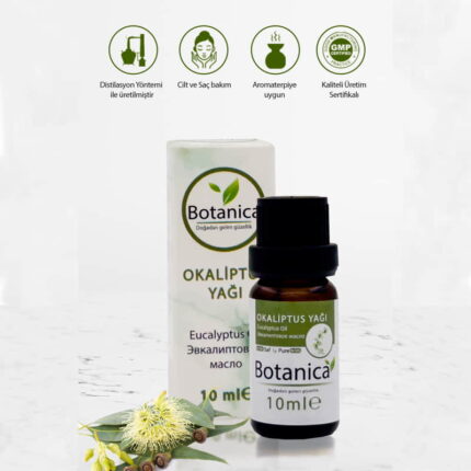 Saf Okaliptus Yağı Bitkisel Yağ Bakım Yağı 10 ml