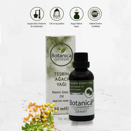 Tesbih Ağacı Yağı (NEEM YAĞI)- Azadirachta Indica ( Orkide Bakımı ) Sabit Yağ 50 ml